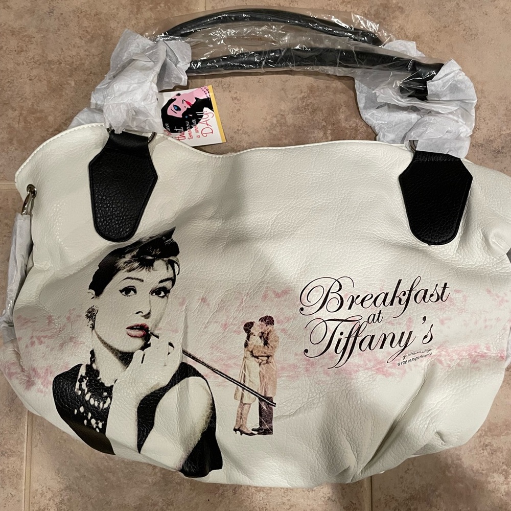 NEW RARE Audrey Hepburn Breakfast at Tiffany's Bag